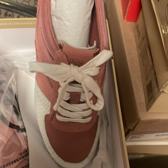 Michael kors Allie trainer embossed printed opwht mult - Picture 5 of 7